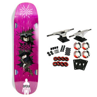 Opera Skateboard Complete Sam Beckett Watching 8.75" x 32.5"