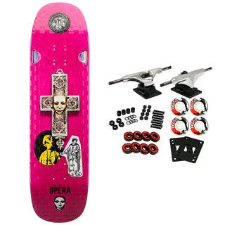 Opera Skateboard Complete Sam Beckett Reliquary 8.75" x 32.5"