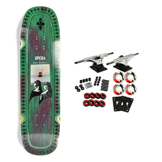 Opera Skateboard Complete Sam Beckett Saints Green 8.75" x 32.5"
