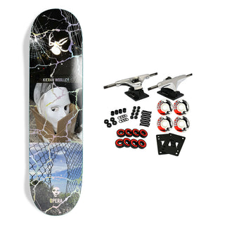 Opera Skateboard Complete Kieran Wolley Caged Holographic 8.5" x 31.95"
