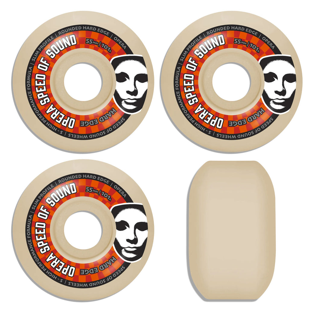 Opera Skateboard Wheels SOS Echo Classic 101A White 55mm – TGM Skateboards