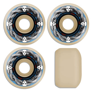 Opera Skateboard Wheels SOS Sopranos Asymmetrical 101A White 56mm