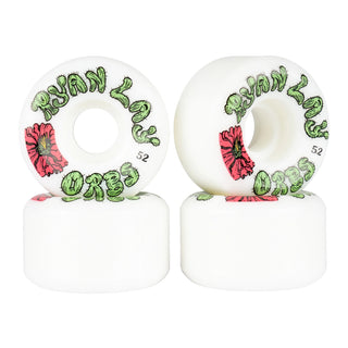 Welcome Skateboard Wheels Orbs Specters Ryan Lay White 52mm 99A