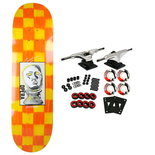 Opera Rider Stock Skateboard Complete Jack Fardell Pedestal 8.7" x 32.625"