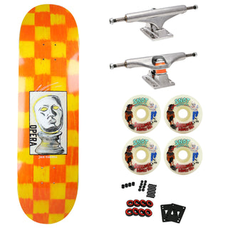 Opera Premium Skateboard with Indy Trucks, Snot Wheels - 8.7" Jack Fardell Pedestal
