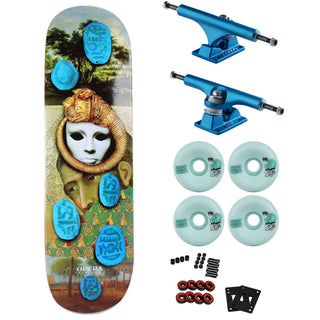Opera Premium Skateboard with Ace Trucks, Snot Wheels - 9.0" Nick Papa Curtain Call
