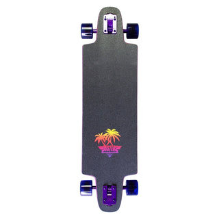 Dusters Longboard Ocean Lovers Double Drop Purple 9.5" x 36"