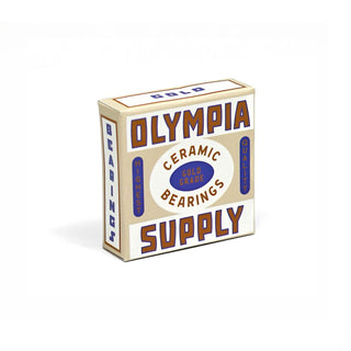 Olympia Supply Skateboard Bearings Gold Grade Ceramic