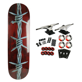 Opera Rider Stock Skateboard Complete Clay Kreiner Barbed Wire 8.8" x 32.25"