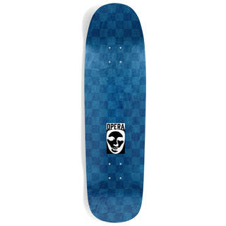 Opera Skateboard Complete Marked Blue/Grey/Black 9.125" x 32.6"
