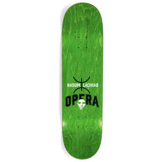 Opera Skateboard Complete Nassim Lachhab Gift Natural Holographic 8.375" x 32"