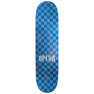 Opera Skateboard Complete Trey Wood Other Side Blue 8.25" x 32.1"