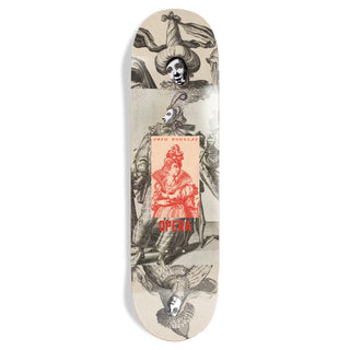 Opera Skateboard Deck Josh Douglas Victorian Natural/Red 8.25" x 32"