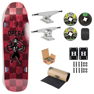 Opera Premium Skateboard Complete Beast 9.5" Ft. Krux/Slime Balls/Independent