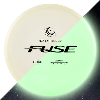 Latitude 64 Disc Golf Opto Moonshine Fuse Midrange 5/6/-1/0 Blue/Green 178 grams