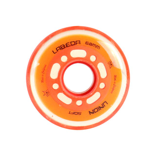 Labeda Roller Hockey Wheels - Union 68mm 76A Orange (Single)