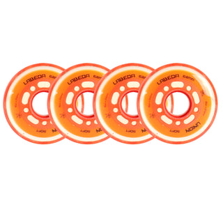 Labeda Roller Hockey Wheels - Union 68mm 76A Orange (4-Pack)