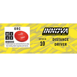 Innova Disc Golf DX Orc Distance Driver 10/4/-1/3 - Choose Exact Disc