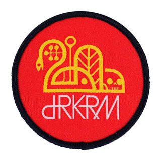 Darkroom Skateboard Patch OG Logo 2.5" Navy/Red