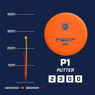 Discmania Disc Golf D-Line Flex 2 P1 Pro Putter - 2/3/0/0 - Choose Exact Disc