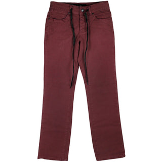 KR3W Pants EE Slims Twill Wine 