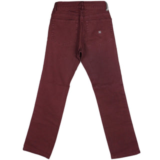 KR3W Pants EE Slims Twill Wine 