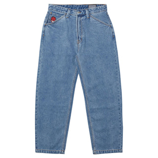Spitfire Wheels Pants Bighead Fill Denim Medium Stone Wash Blue