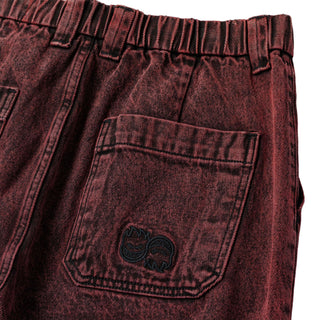 Spitfire Wheels Pants Eternal Denim Red Overdye Red