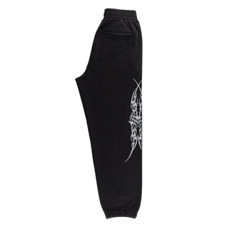 Welcome Skateboard Pants Caste Pigment-Dyed Sweatpants Black