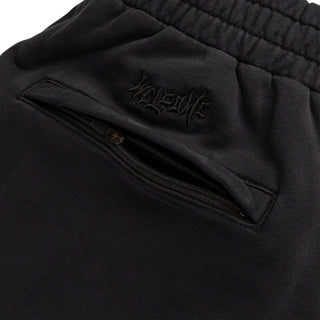 Welcome Skateboard Pants Caste Pigment-Dyed Sweatpants Black