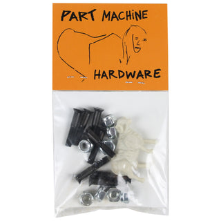 Party Animal Part Machine Hardware Phillips Black 1"