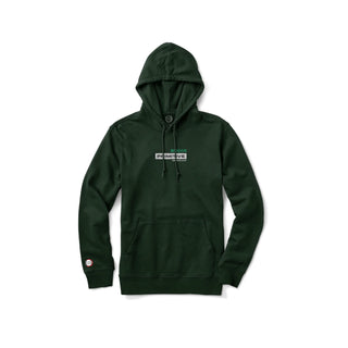 Primitive Skateboards Hoody Demon Slayer Tanjiro Dirty P Hunter Green