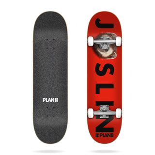 Plan B Complete Chris Joslin Fury Red 8.125" x 31.85" Assembled