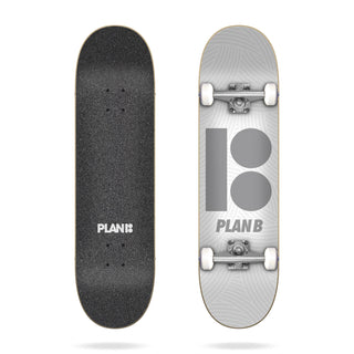 Plan B Skateboard Team Texture 7.87" x 31.85" Factory Assembled