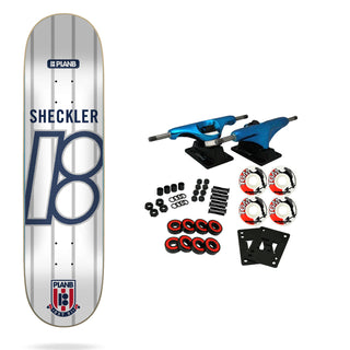 Plan B Complete Sheckler College White 8.125" x 31.75"
