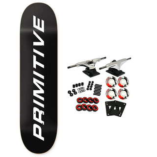 Primitive Skateboard Complete Euro Slant Core Black 8.25"