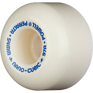 Powell Peralta Skateboard Wheels 54mm x 36.5mm Dragon Formula 97A Nano Cubic Off White