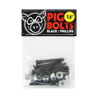 Pig Hardware Phillips Black 1.5"
