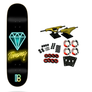 Plan B Skateboard Complete Tommy Fynn Neon 8.25" x 32.125"