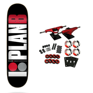 Plan B Skateboard Complete Team Red 7.75" x 31.625"