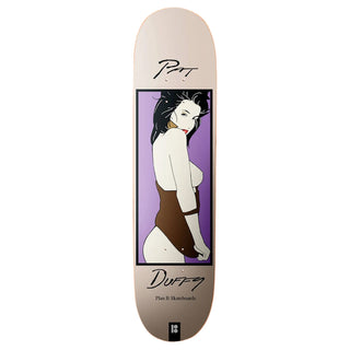 Plan B Skateboard Deck Duffy Girl 8.25" x 32.125"