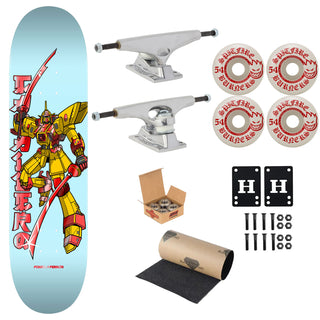 Powell Peralta Premium Skateboard Caballero Gundam 8.5" Krux Trucks, Spitfire Wheels, Independent Bearings