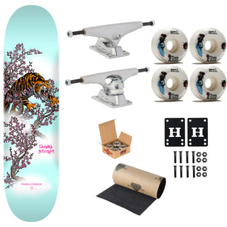 Powell Peralta Premium Skateboard Yosozumi Tiger 8.25" Krux Trucks, SML Wheels, Independent Bearings