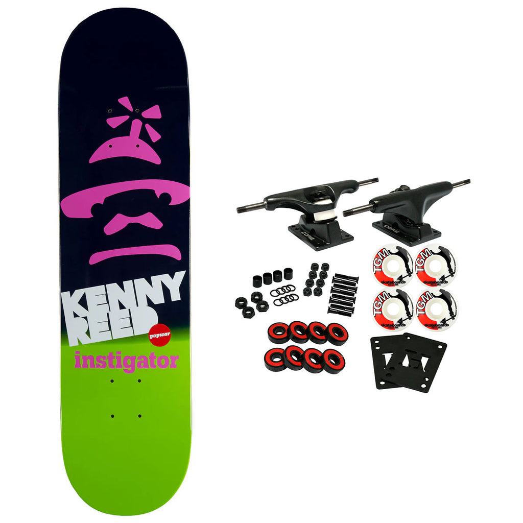 Popwar Heritage Skateboard Complete Kenny Reed Instigator 7.5