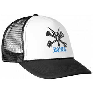 Powell Peralta Hat Rat Bones Mesh White/Black