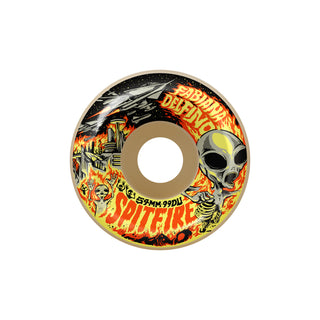 Spitfire Skateboard Wheels 54mm F4 99A Fabiana Delfino Invasion Conical Full Natural