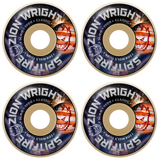 Spitfire Skateboard Wheels 56mm F4 99A Zion Cosmic Classic Natural