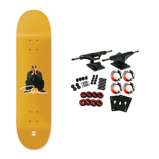 Primitive Skateboard Complete Tupac Shakur Gold 8.38"