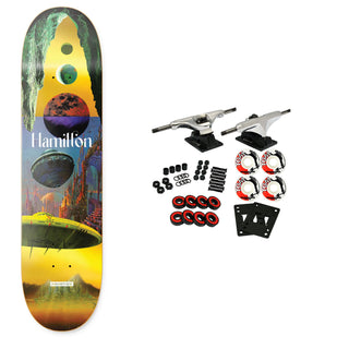Primitive Skateboard Complete Hamilton New Worlds 8.125" x 31.625"