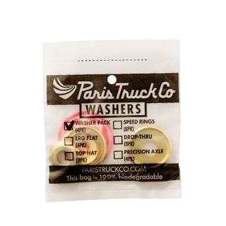 Paris Longboard Trucks OEM Truck Parts Cup Washers Kit Gold